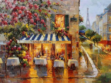 23+ Paintings Of Outdoor Cafes