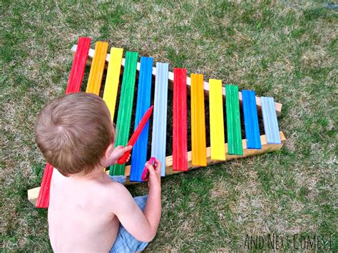 Homemade Rainbow Xylophone | And Next Comes L