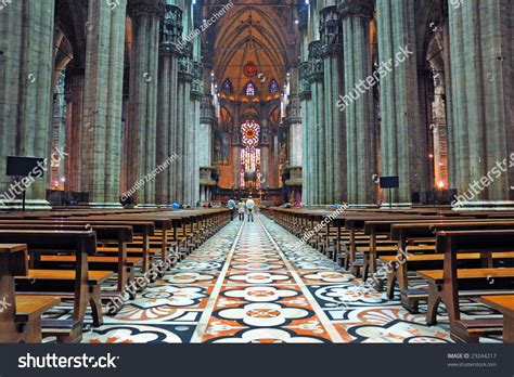 Italy, Milan Cathedral Interior. Stock Photo 29244217 : Shutterstock