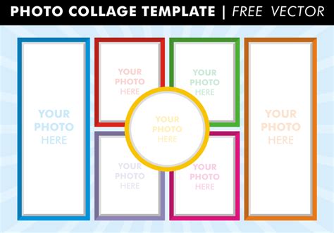 Photo Collage Templates Vector - Download Free Vector Art, Stock Graphics & Images