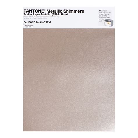 BUY Pantone Metallic Shimmer 20-0100 Phantom