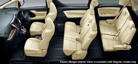 New Toyota Alphard Interior picture, Inside view photo and Seats image