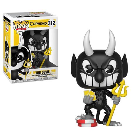 Funko Cuphead POP Games The Devil Vinyl Figure 312 - ToyWiz