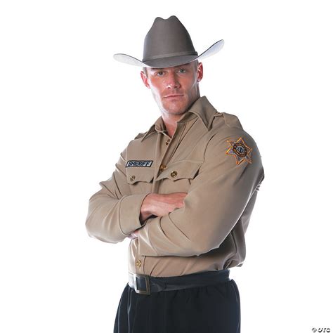 Men's Sheriff Shirt Costume