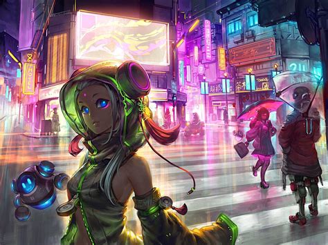 19+ Wallpaper Engine Cyberpunk Anime Girl - Anime Top Wallpaper