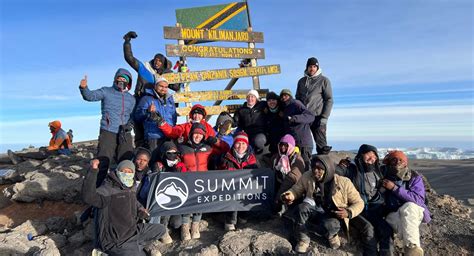 Summit Mt Kilimanjaro