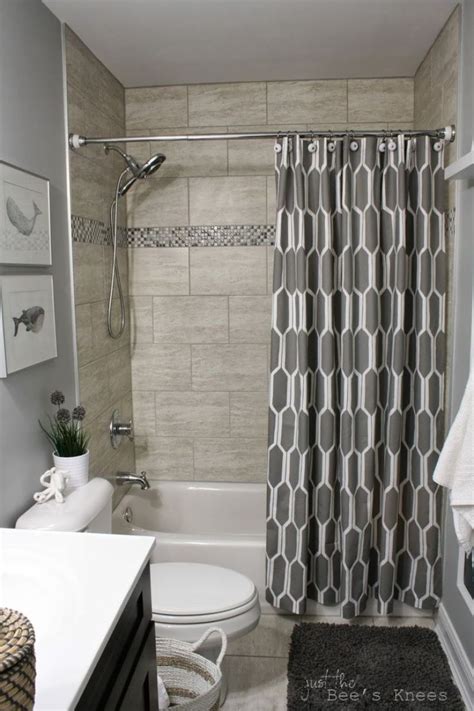 23+ Elegant Bathroom Shower Curtain Ideas, Photos, Remodel and Design