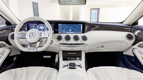 2018 Mercedes-AMG S63 Coupe 4MATIC+ (Color: Designo Diamond White) - Interior, Cockpit | Caricos