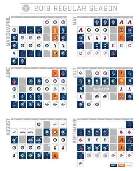 Printable Astros Schedule