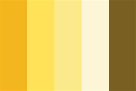 Goldenrod City Color Palette