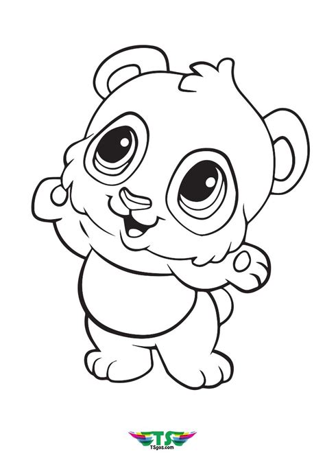 cute-panda-coloring-page-for-toddler - TSgos.com