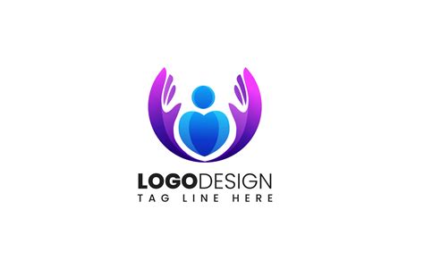 Nonprofit - NGO, Charity or Fundraising logo design template 12782601 Vector Art at Vecteezy