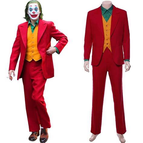 Joker 2019 Joaquin Phoenix Arthur Fleck Joker Cosplay Costume | Joker cosplay costume, Joker ...