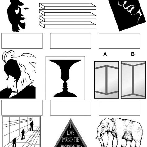 Ambiguous Images and Illusions | Download Scientific Diagram