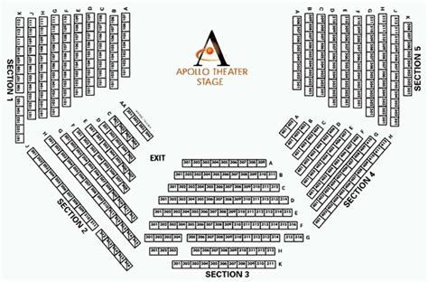 Apollo Theatre Seating Map | Elcho Table