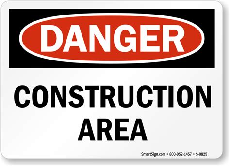 Construction Entrance Signs - Free PDF Downloads from MySafetySign