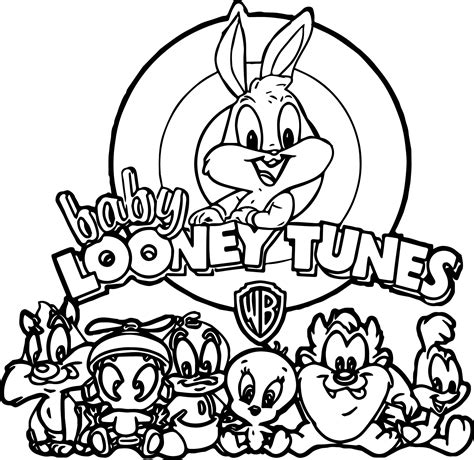 baby looney tunes coloring pages - Kandice Boston