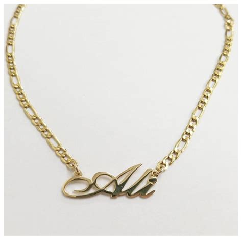 14k Gold Name Necklace · In Gold We Trust · Online Store Powered by ...