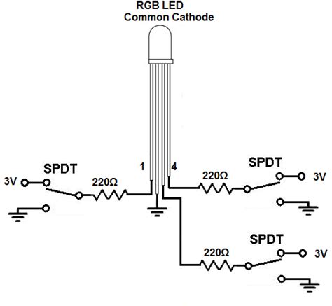 How to Build a Common Cathode RGB LED circuit