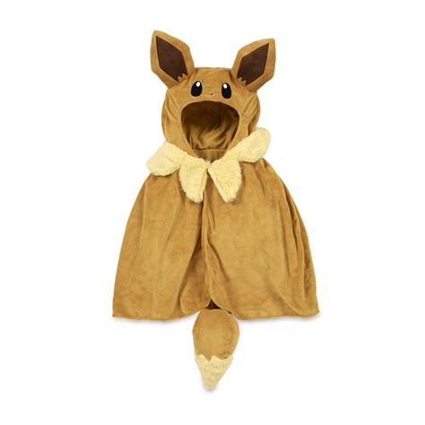 Eevee Plush Costume Cape (One Size-Adult) | Pokémon Center Official Site