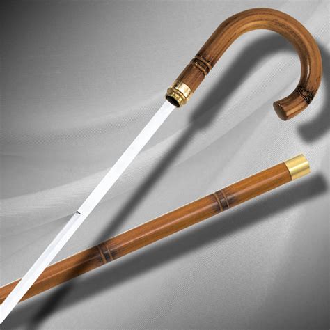 Rattan Self Defense Sword Cane | Kennesaw Cutlery