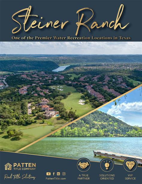 Neighborhood Guide: Steiner Ranch - Patten Title Company