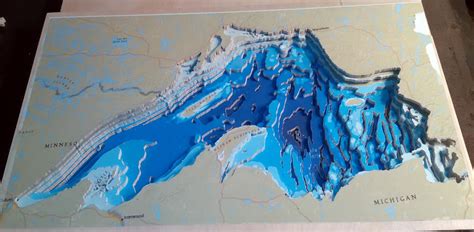 Map of the Week: Superior Wooden Bathymetry