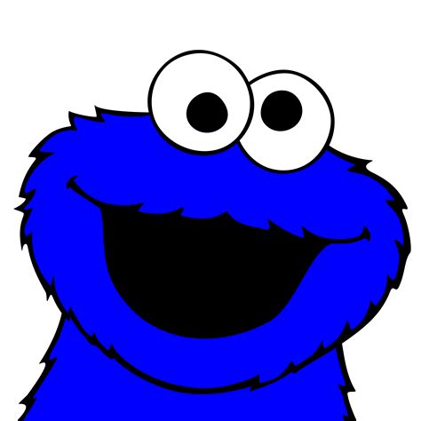 How To Draw Cookie Monster From Sesame Street Cartoon Cookie Monster ...