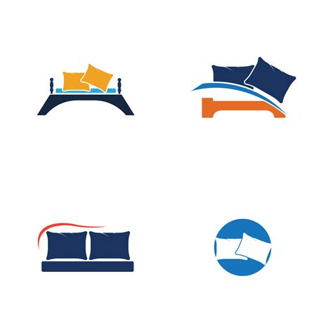 Bed logo vector illustration design template. Bed logo vector 3726710 Vector Art at Vecteezy