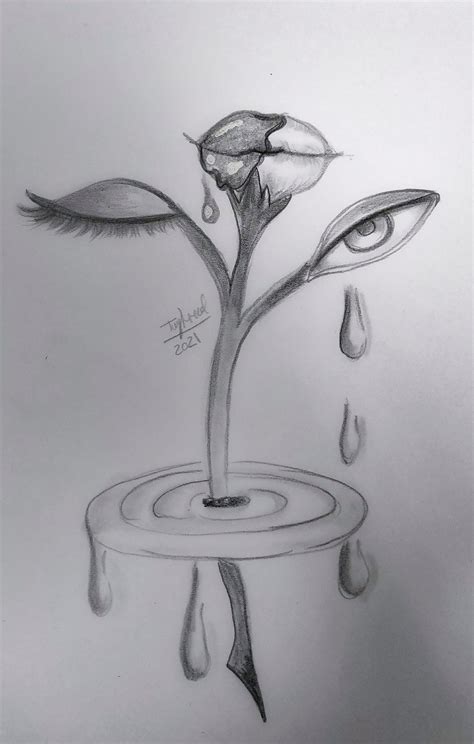 Simple Surrealism art Ideas for beginners Hello, Today I am going to draw two different sketches ...