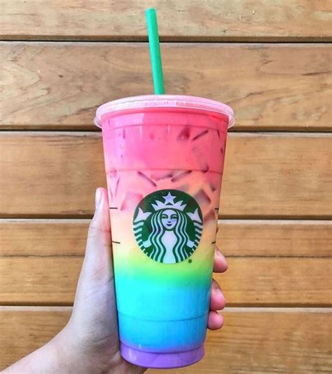 Rainbow Refresher | Starbucks Secret Menu | Starbucks Secret Menu