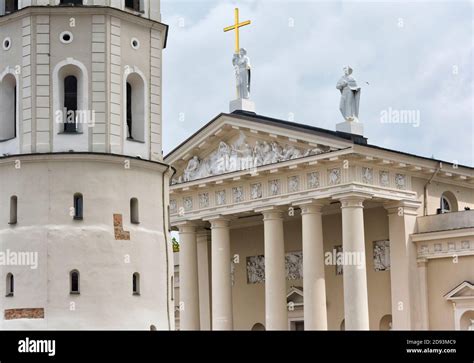 Vilnius Cathedral, Vilnius, Lithuania Stock Photo - Alamy