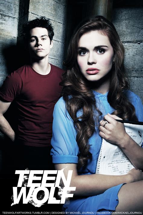 Stiles/Lydia Teen Wolf promo poster by FastMike on DeviantArt