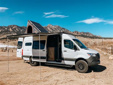 A 2020 Mercedes-Benz Sprinter was turned into a $210,000 off-road camper van that can sleep 4 ...