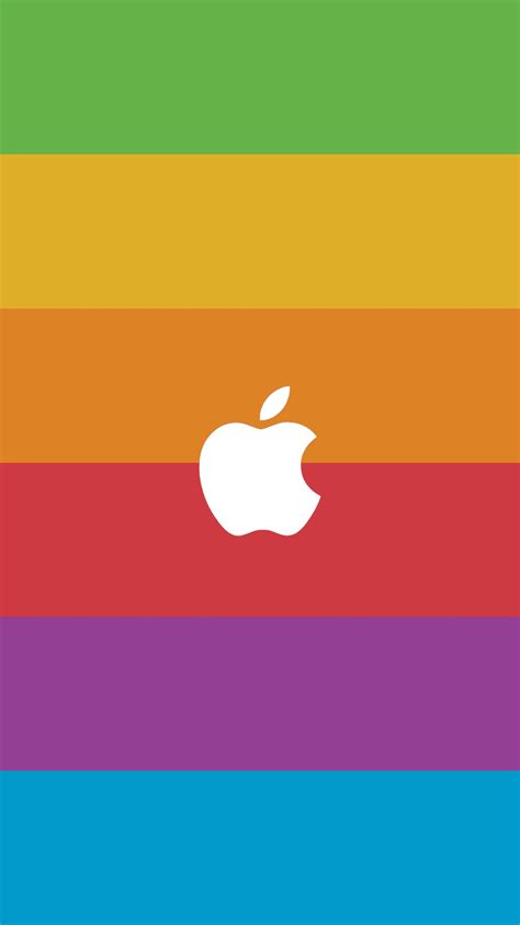 Made these two wallpapers based on the Rainbow Apple logo Ipad Air Wallpaper, Apple Logo ...