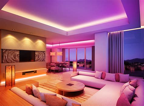 4 Best LED Strip Lighting Ideas in Living Room