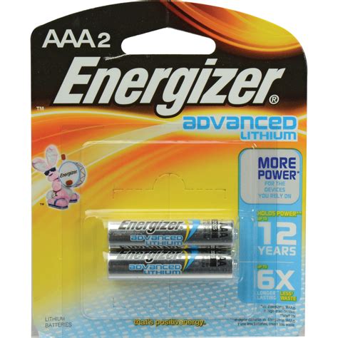 Energizer Advanced Lithium AAA Batteries (4-Pack) 57-EAL3A4D B&H