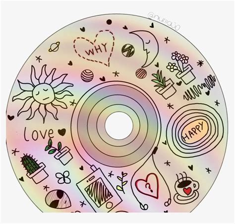 Free Stock Cd Drawing Aesthetic - Aesthetic Cd Drawing Transparent PNG ...