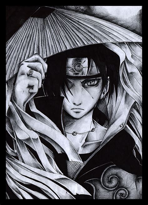 Itachi - pencil - Itachi Uchiha Fan Art (344795) - Fanpop