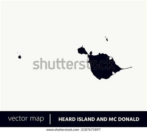 High Detailed Vector Map Heard Island Stock Vector (Royalty Free) 2187671897 | Shutterstock