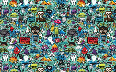 90s Cartoon Collage Abstract HD wallpaper | Pxfuel