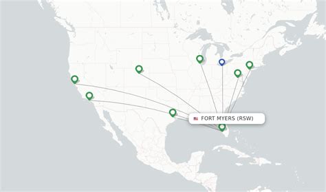 United flights from Fort Myers, RSW - FlightsFrom.com