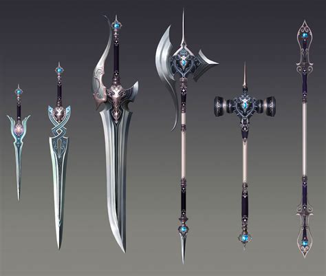 Weapon Designs - Characters & Art - Aion