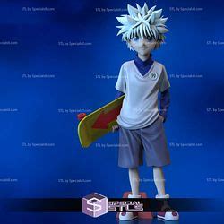 Killua with Skateboard | SpecialSTL