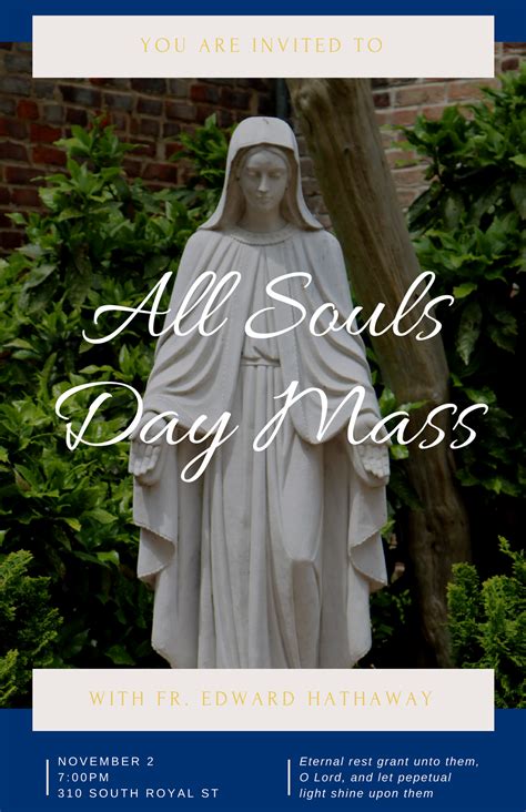 All Souls Day Mass - The Basilica of Saint Mary