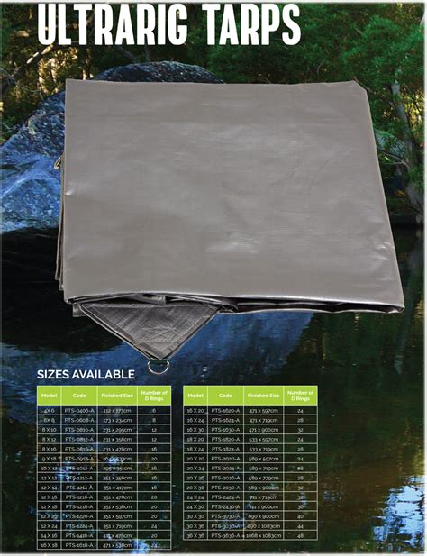 Tarps - Wide Range of Sizes Fast Delivery | Bundy Outdoors