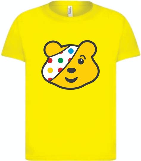 Spotty Day 2022 Pudsey Bear T Shirt Children in Need Mask Top - Etsy UK