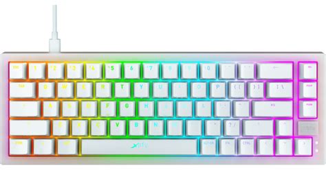 Xtrfy K5 Transparent Gaming Keyboard QWERTY White - Coolblue - Before 23:59, delivered tomorrow