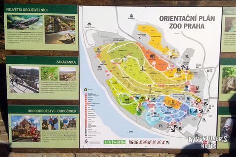 Prague Zoo Park Map