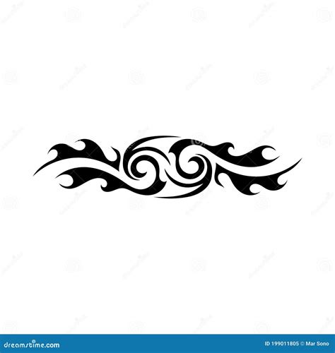 Tribal Flame Vector Symbol Image Template Stock Vector - Illustration of graphic, pattern: 199011805